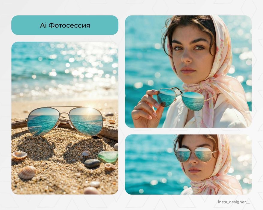 AI-Фотосессия визуальный контент