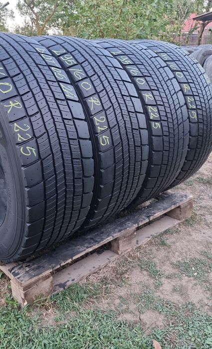 4 Anvelope Camion Tractiune Michelin 295/60 R22.5  DOT0524.