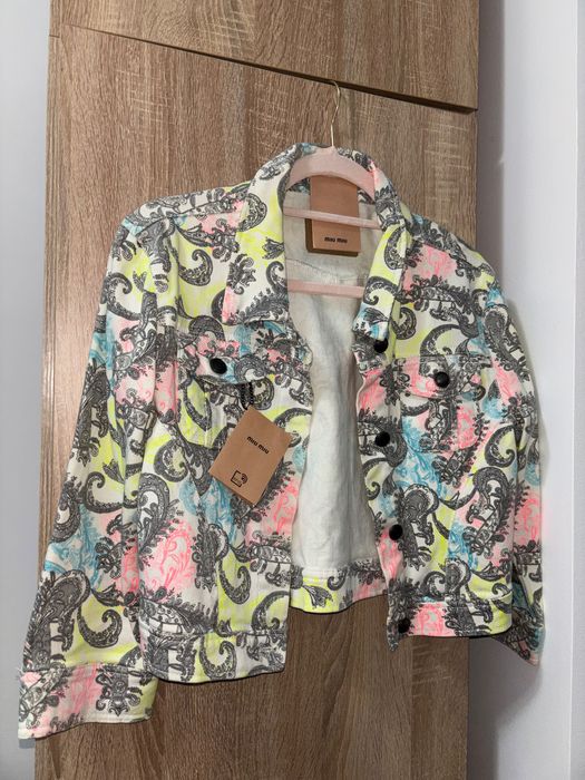 Geaca Miu Miu imprimată