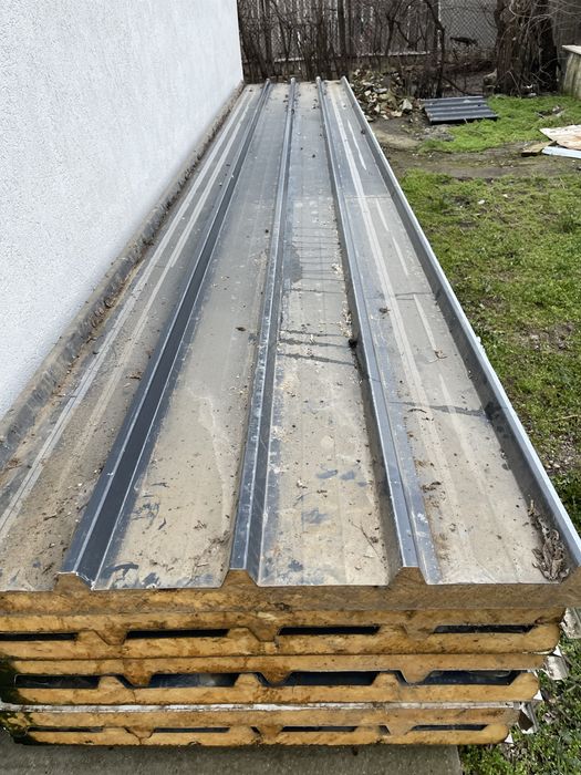 Panouri sandwish acoperis 60mm