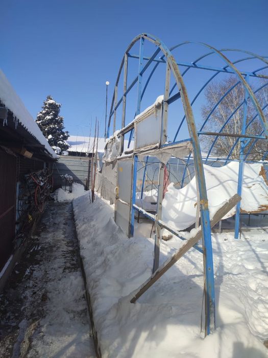 Каркас теплицы из металлопрофиля