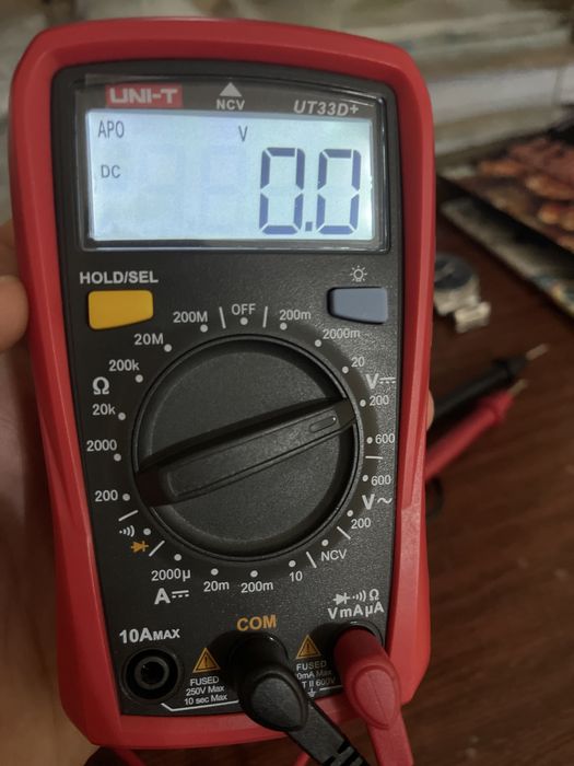 UNI-T Multimeter with NCV Detector original yangi
