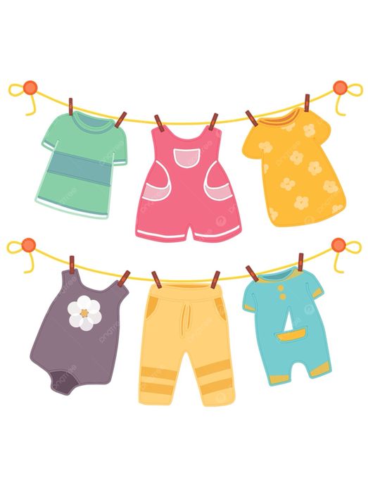 Отдам пакет с детскими вещами