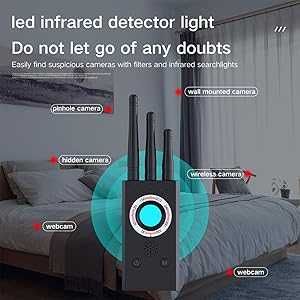 Детектор за скрити камери, GPS, микрофони Garsen Т16