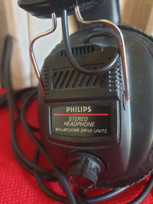 Căști stereo Philips SBC3155 vintage anii '80.