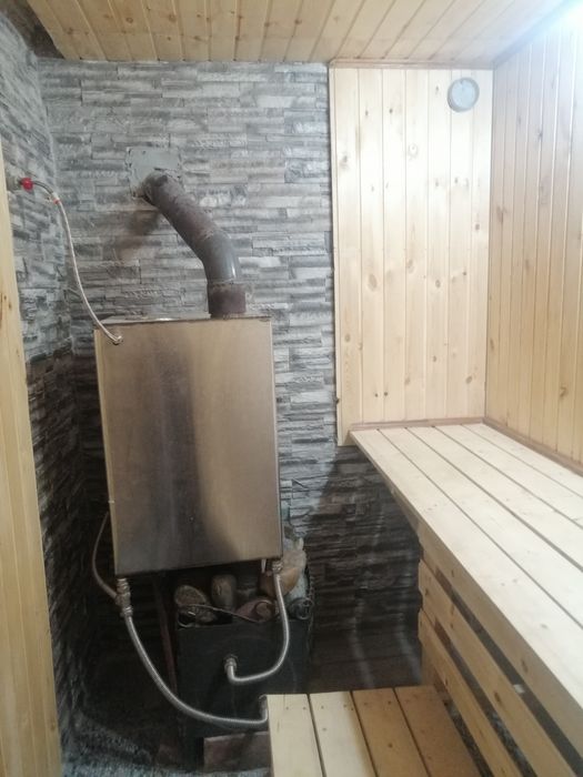 Баня на новостройке.