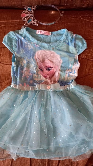 Роклички 3-4-5 год +подарък диадема