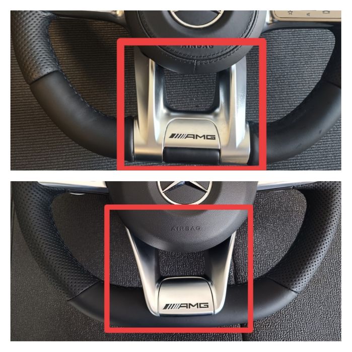 Лайсна за волан AMG за Мercedes C, E, CLA, CLS, S, GLE, GLC, GLS