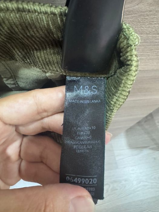 Вельветовые брюки M&S (Marks & Spencer)