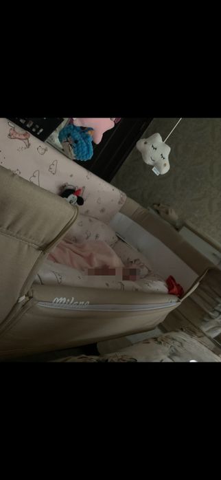 Детска кошара Lorelli Milano 2&1 бежова