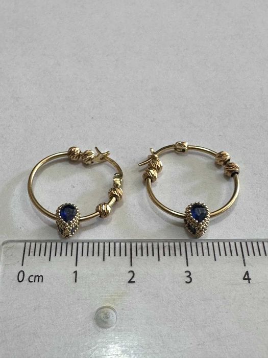 Златни дамски обеци 14K – 2,34гр