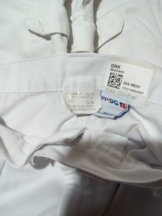Pantaloni de lucru salopete Albi , zugravi, vopsitori nr 48,52,54