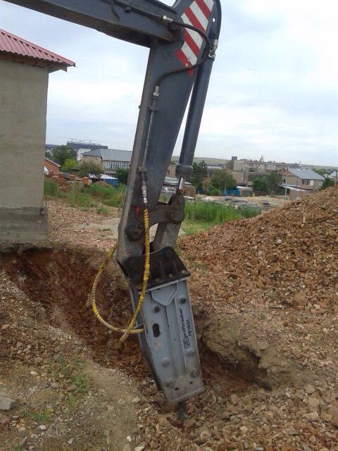 Услуги Гидромолота и Экскаватора