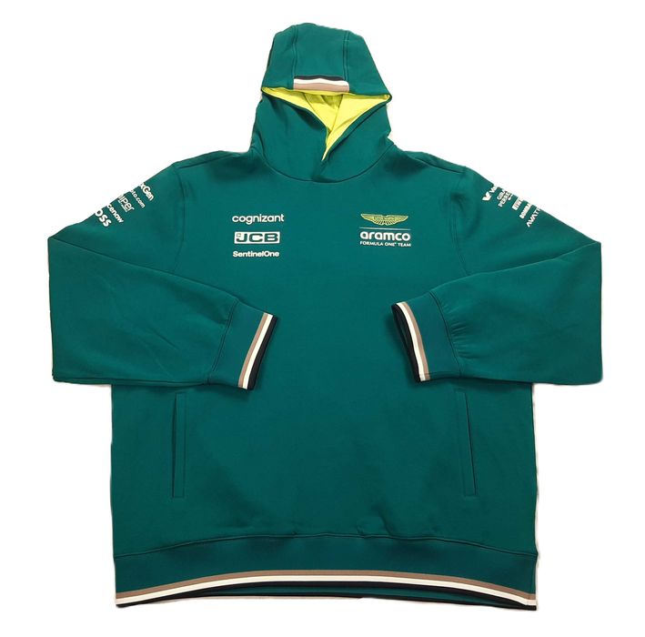 Aston Martin x Hugo Boss F1 Team - Оригинален мъжки суитшърт р-р 2XL