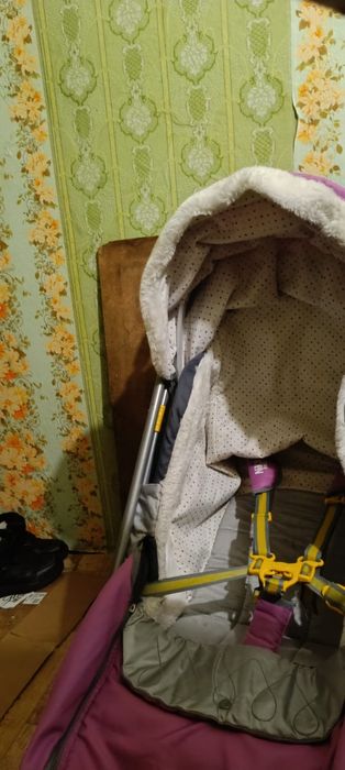 Санки коляска в хорошем состоянии