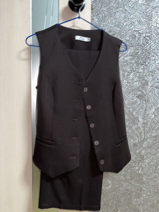 Женская двойка коричневый