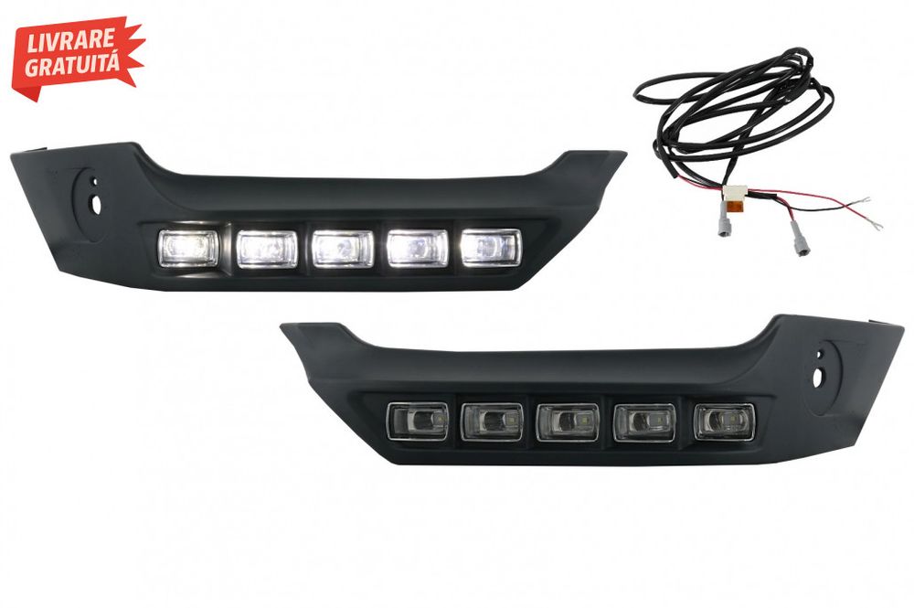 Prelungiri Bara Fata LED DRL Mercedes G-Class W463 (1989-up)