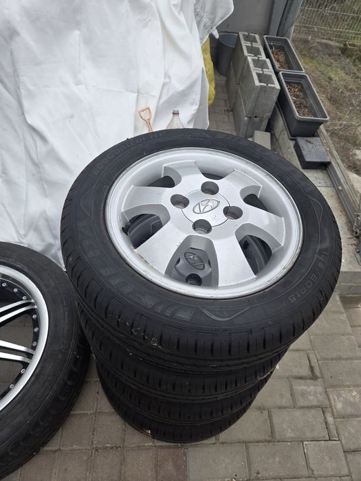 Джанти с гуми за Хюндай 4x100/ 15 цола