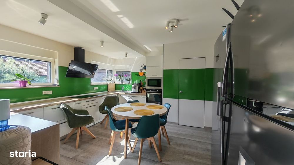 Casă Clasa A, aproape Pasivă , 200 mp utili, Teren 1046 mp, Smart Home