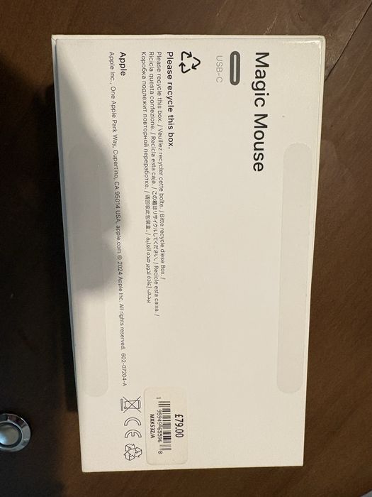 Мышка новая Apple