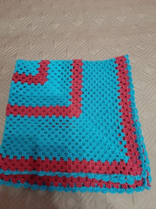 Păturica bebe croșetată nouă