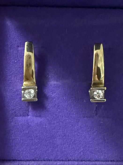 Бриллиантовые серьги