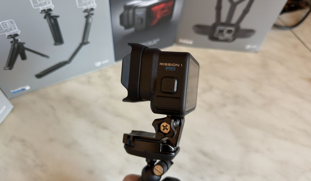 GoPro MISSION 1 PRO 8K60 50MP 1” + Grip + 3-Way 2.0 + 2x Chesty