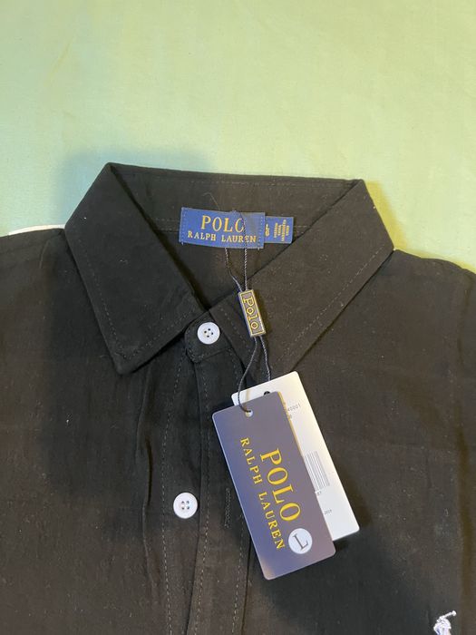 Camasi Polo alb/ negru Noi