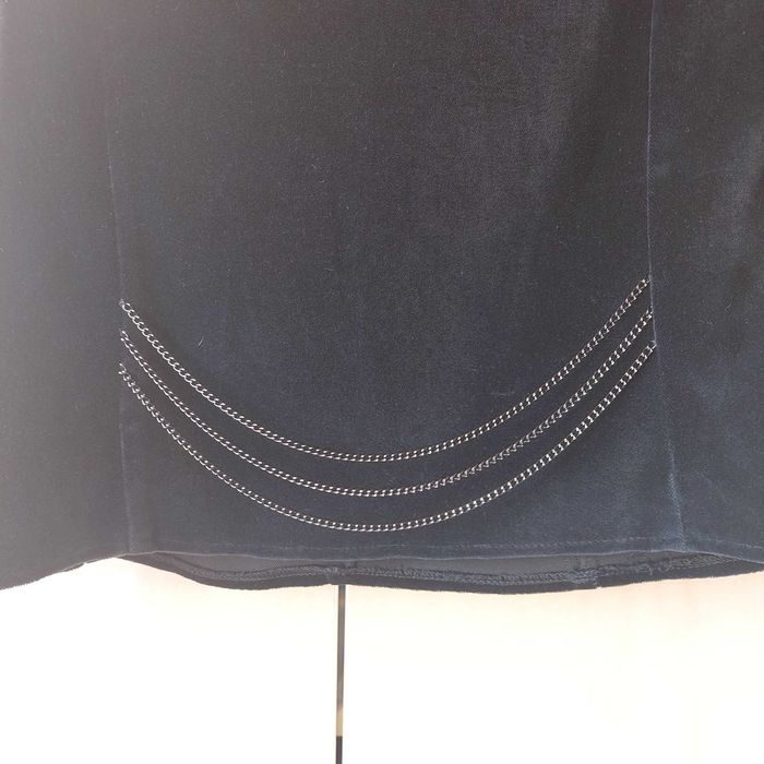 Tope negru de catifea