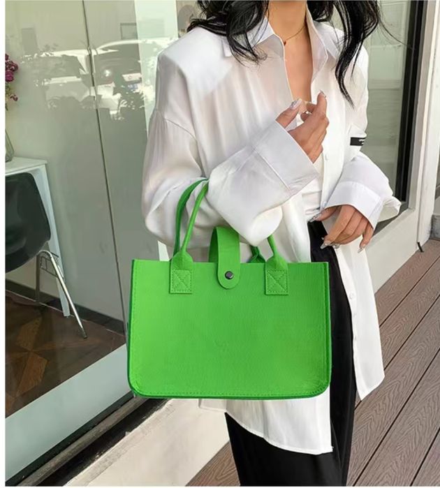 Шоппер мини из фетра