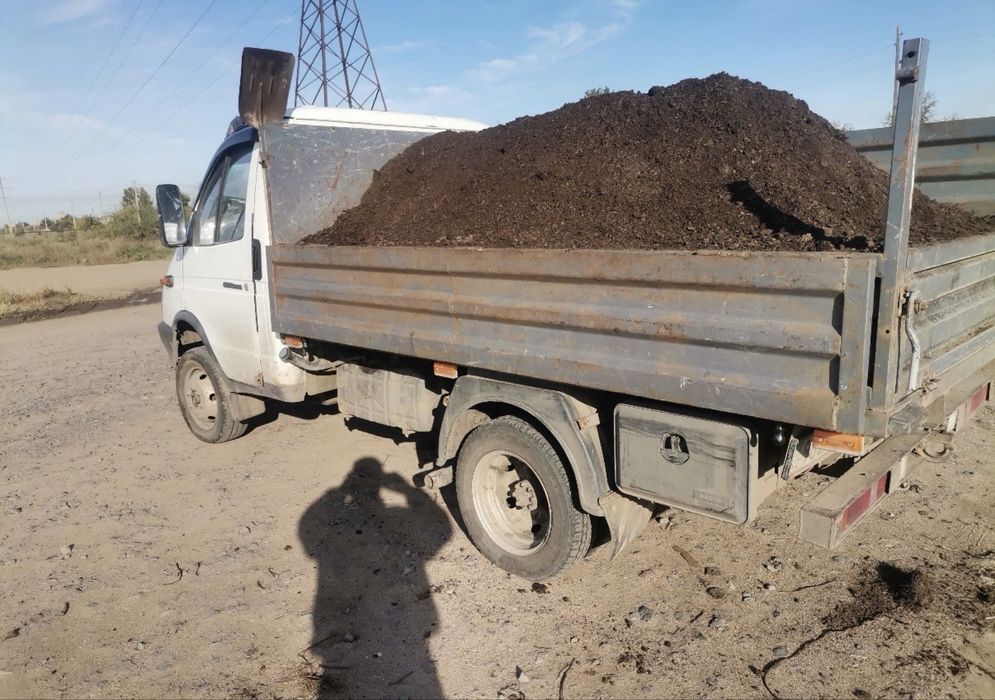 Продам перегной на газели,газон-53,мешками