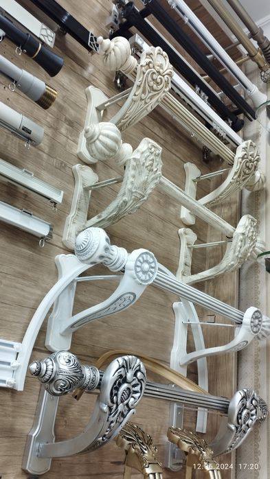 Карнизы для штор продажа доставка Установка