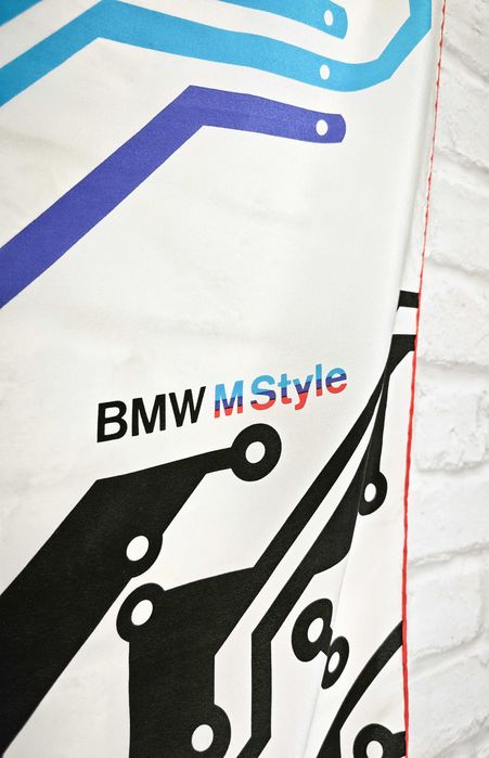 BMW M Style 100% Копринен Дамски шал