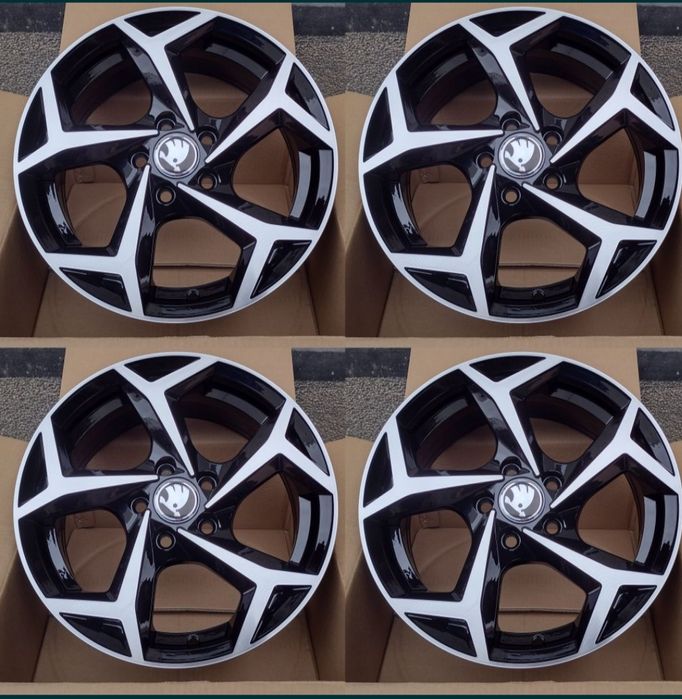 Jante pe 16 Skoda Fabia Rapid Scala Kamiq Octavia 1.
Prindere 5 x 100