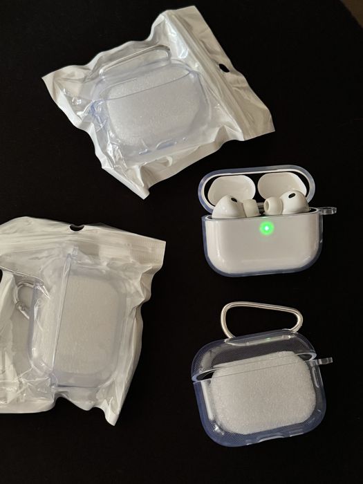 Оригинален Кейс за AirPods 2 , 3 БЕЗЦЕТЕН , *СИЛИКОНОВ*