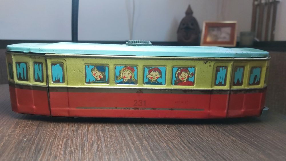 Jucarie veche tramvai romanesc Agatex