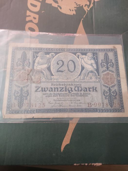 Продавам 20 марки от 1915г.