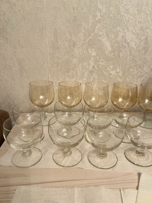 Стопки советские стеклянныные