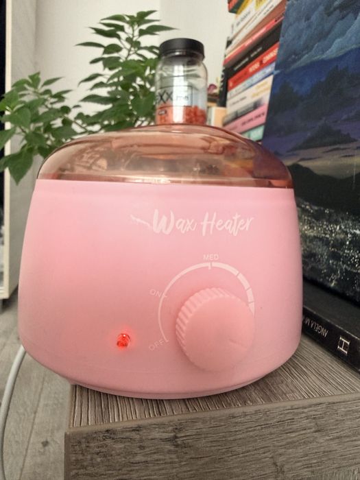 Ceara pentru epilat si aparat de încalzire a acesteia