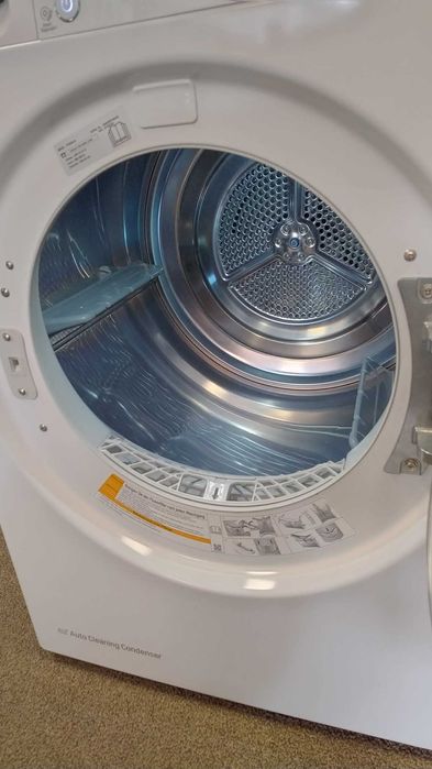 A+++ Сушилня с термопомпа LG-ЛГ 8 кг Auto Cleaning Condenser