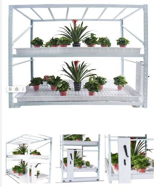 скамейки гидропоника тепличный стол Передвижные скамейки