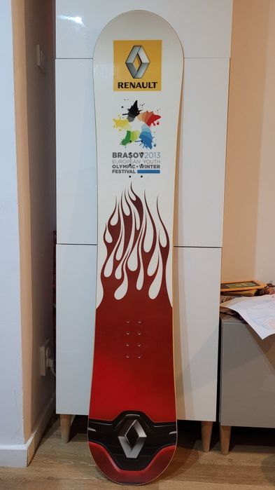 Placa snowboard Olimpic 156 wide cu legături Wedze
