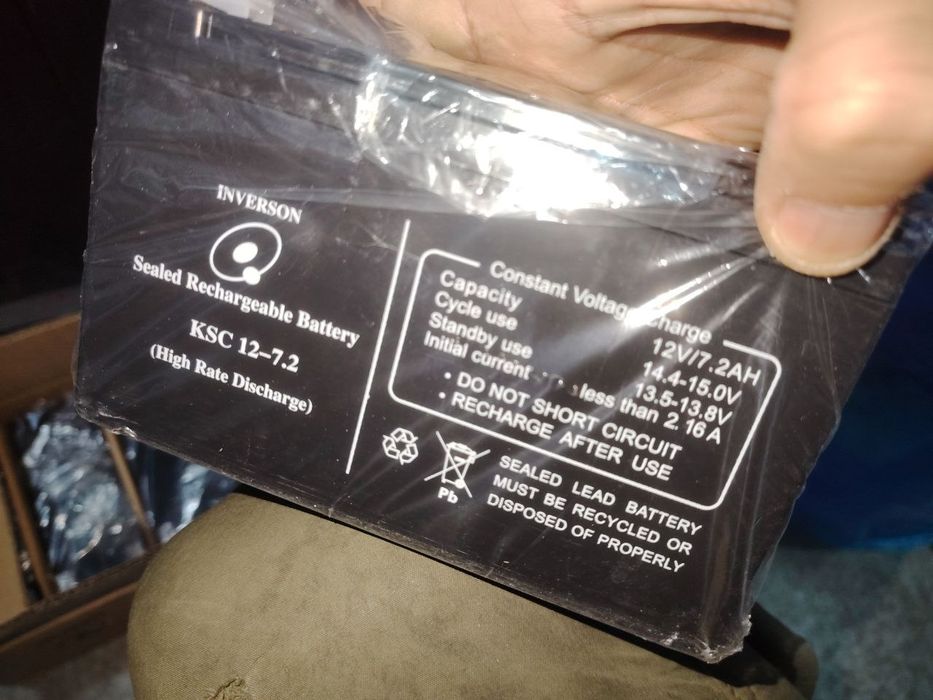 AGM akumulyator Агм акумляторы 12в 7.2аh