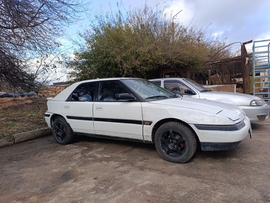 Мазда 323 слепая на полном ходу