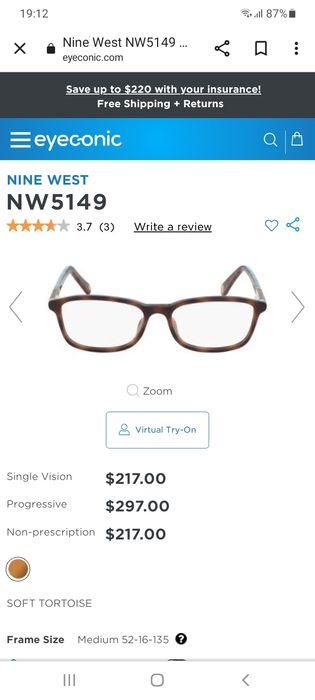Rame ochelari Nine West impecabile