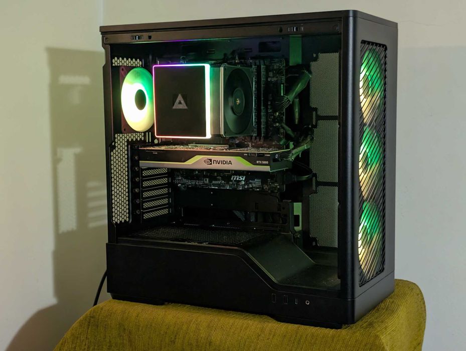 Calculator/pc, Ryzen 7 3700X / Ram 32 GB, NVIDIA Quadro RTX 5000