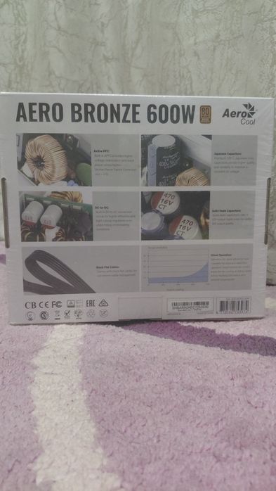 Блок питание от Aero Bronze 600W