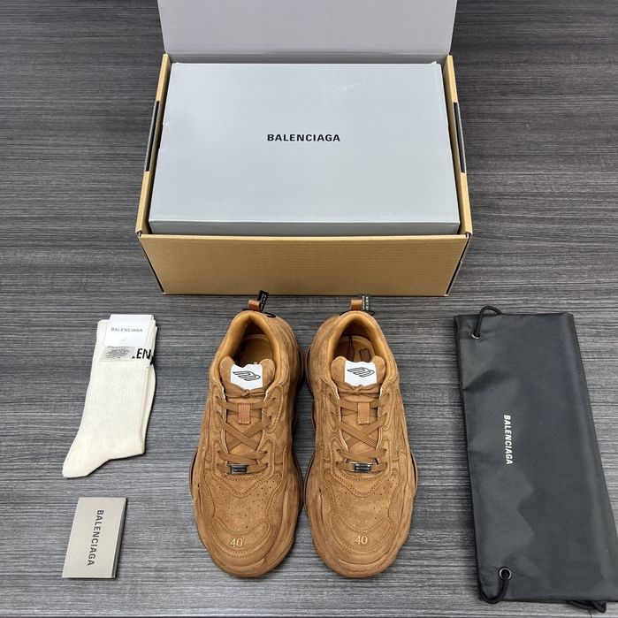 Adidasi Balenciaga Triple S suede, piele naturala, marimea 37