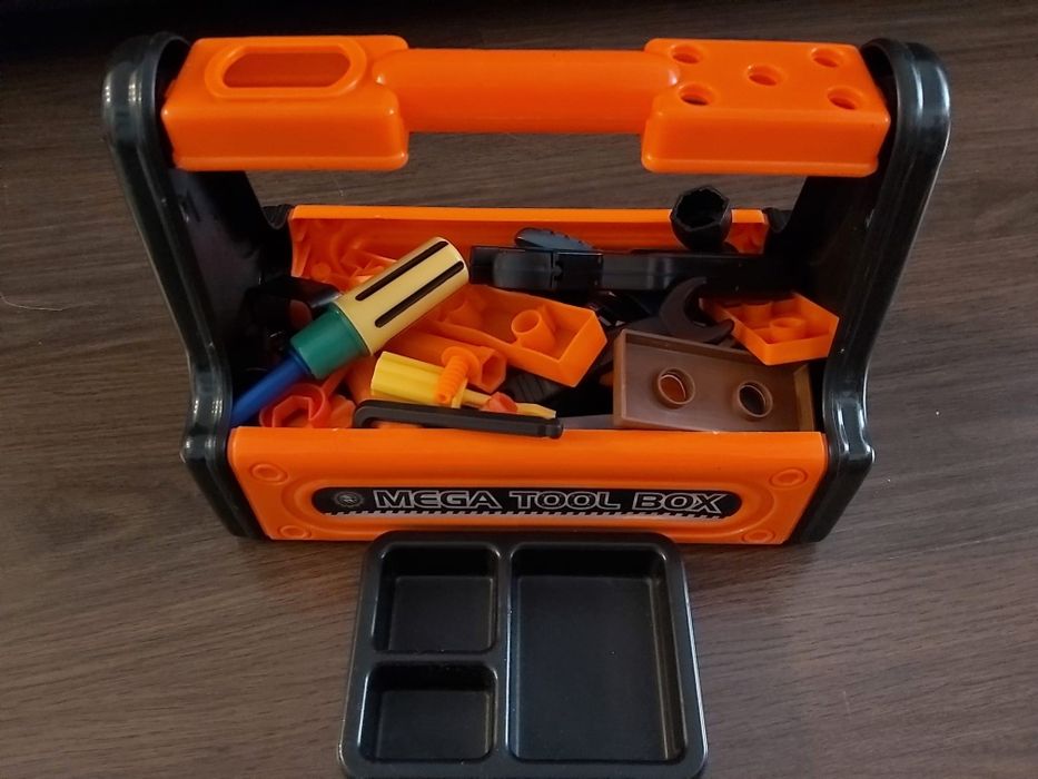 Set de construcție mașină/tren cu scule