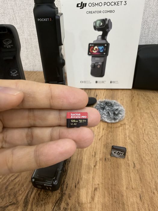 Kak noviy! Dji pocket 3 creator combo osmo